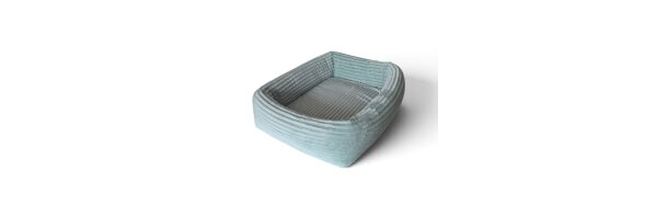 Hundekorb Kuschelcord rechtecktig