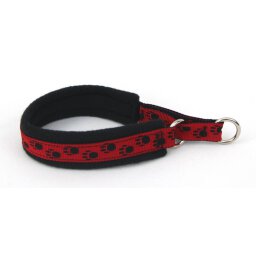 Halsband Zugstopp, Fleece, 20 mm Band