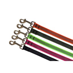 Gummierte Leine mit Handschlaufe