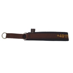 Personalisiertes Halsband, Zugstopp 20 mm Band